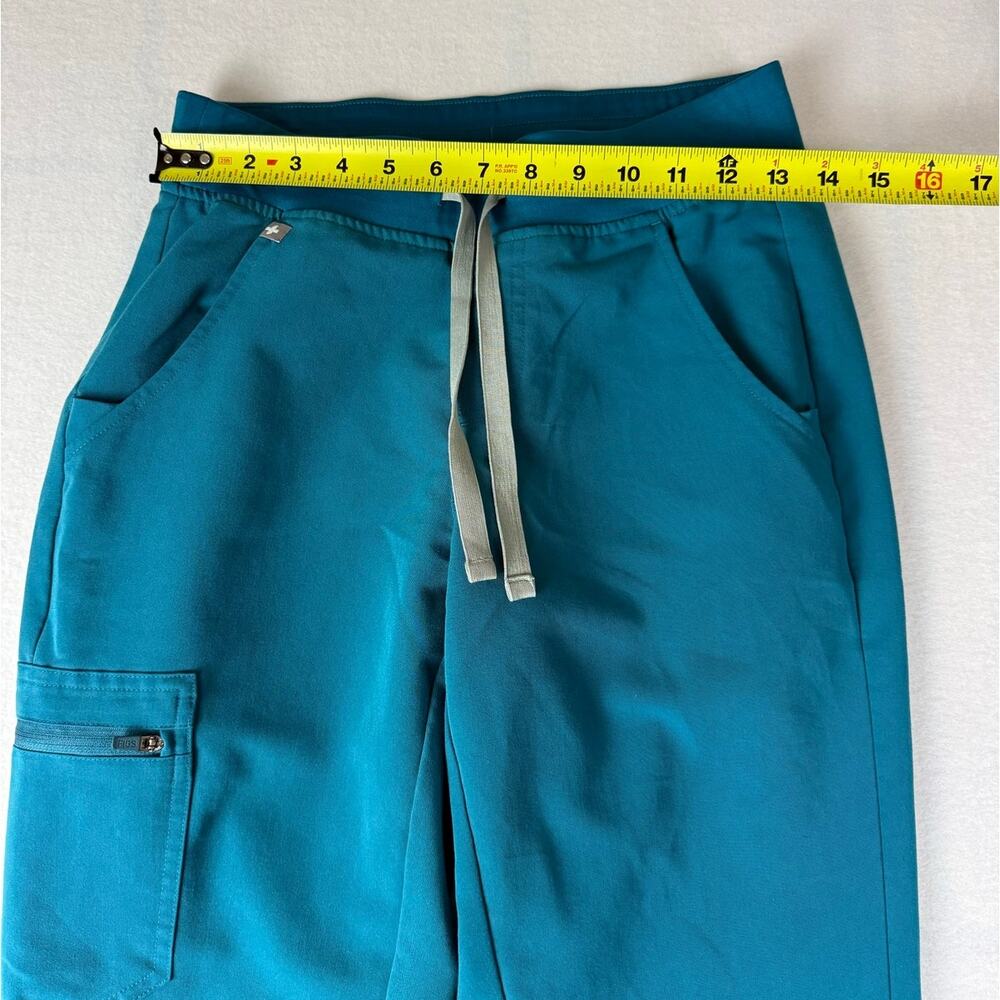 FIGS Technical Collection Pacific Blue Scrubs Pants - Women's XS Tall - Picture 2 of 7